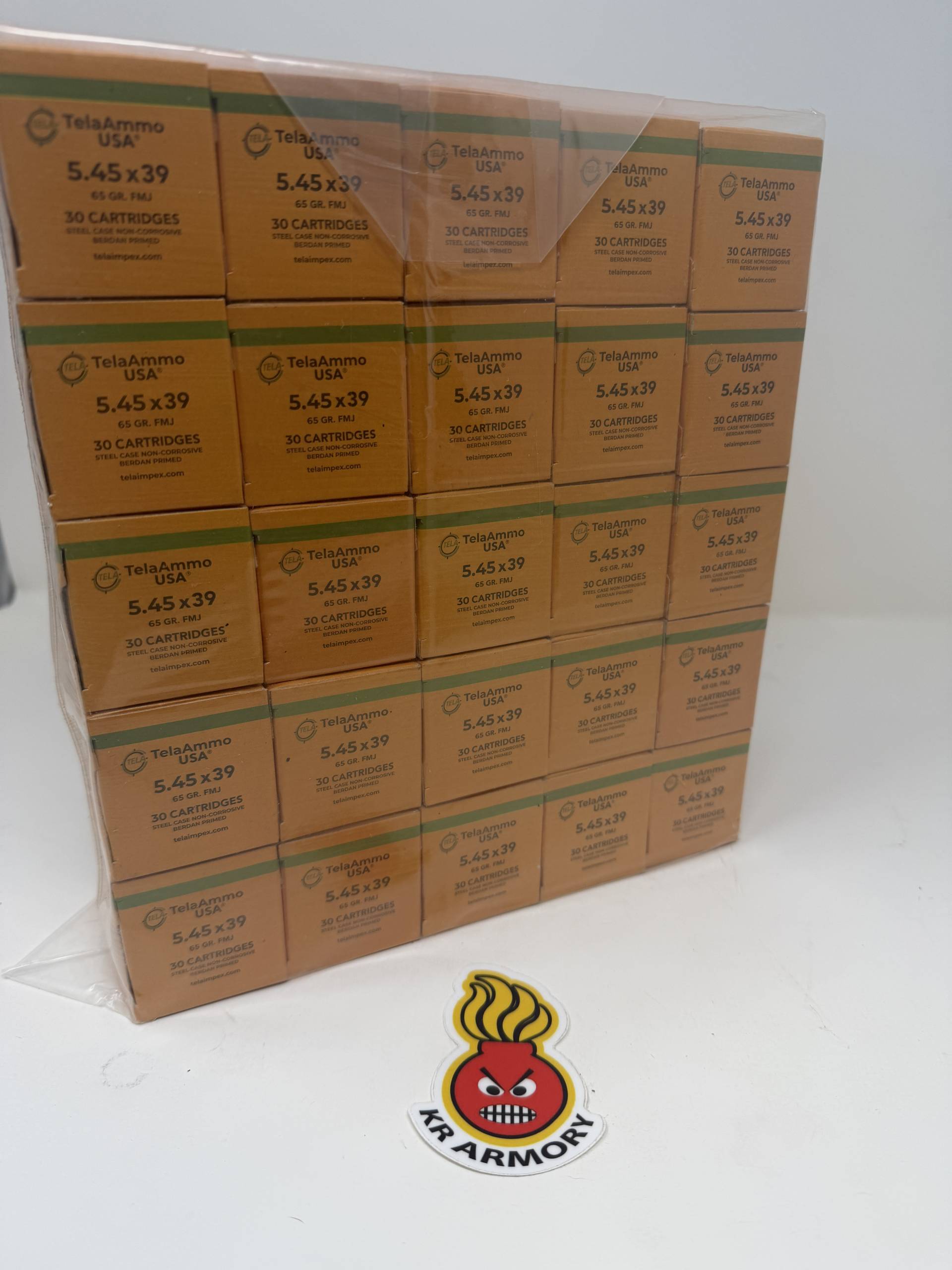 Tela Ammo 5.45x39 65gr 750rnd pack