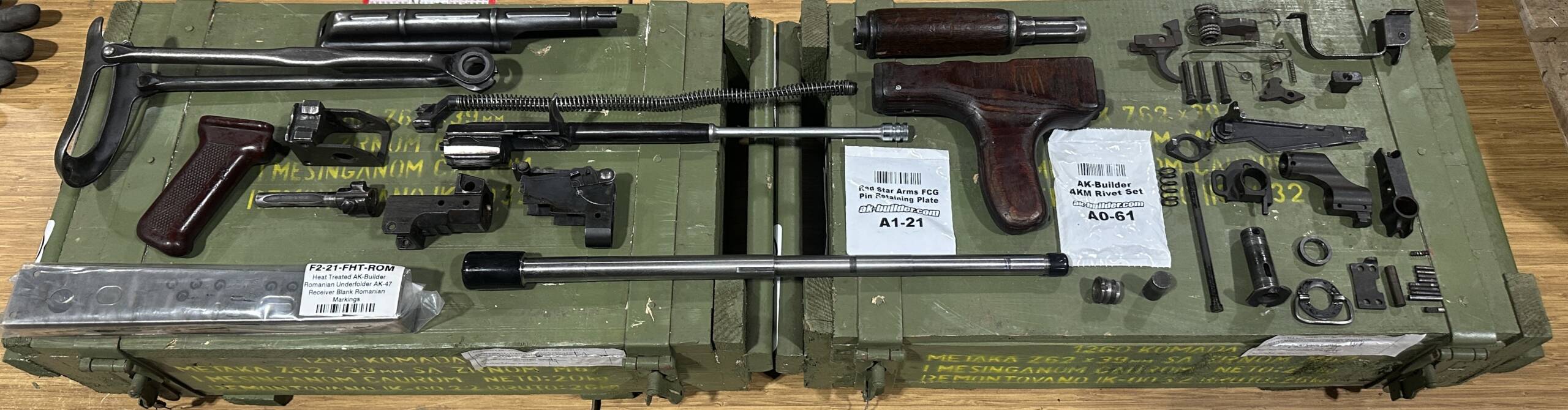 Romanian model 63/65 Under folder AK 47 Build Kit (everything included) - Image 2