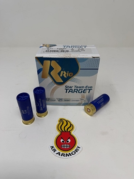 Rio Star Team target 12ga 2 3/4" #7.5  1oz 1200fps Shotgun 250 rnds