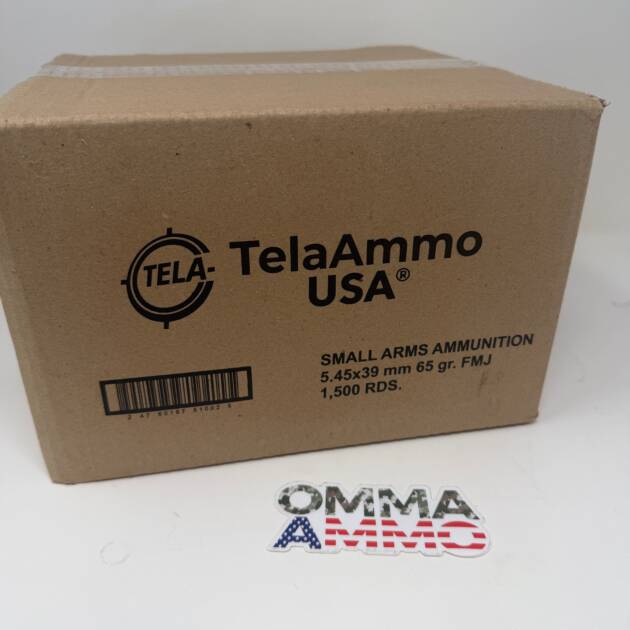 Tela Ammo 5.45x39 65gr FMJ